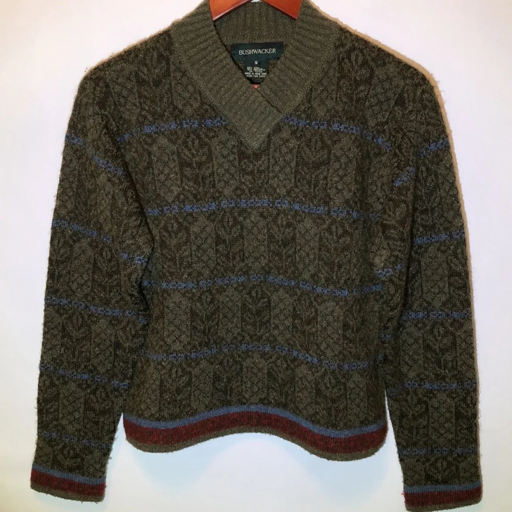 Bushwacker Vintage  wool sweater sz S - Picture 2 of 6